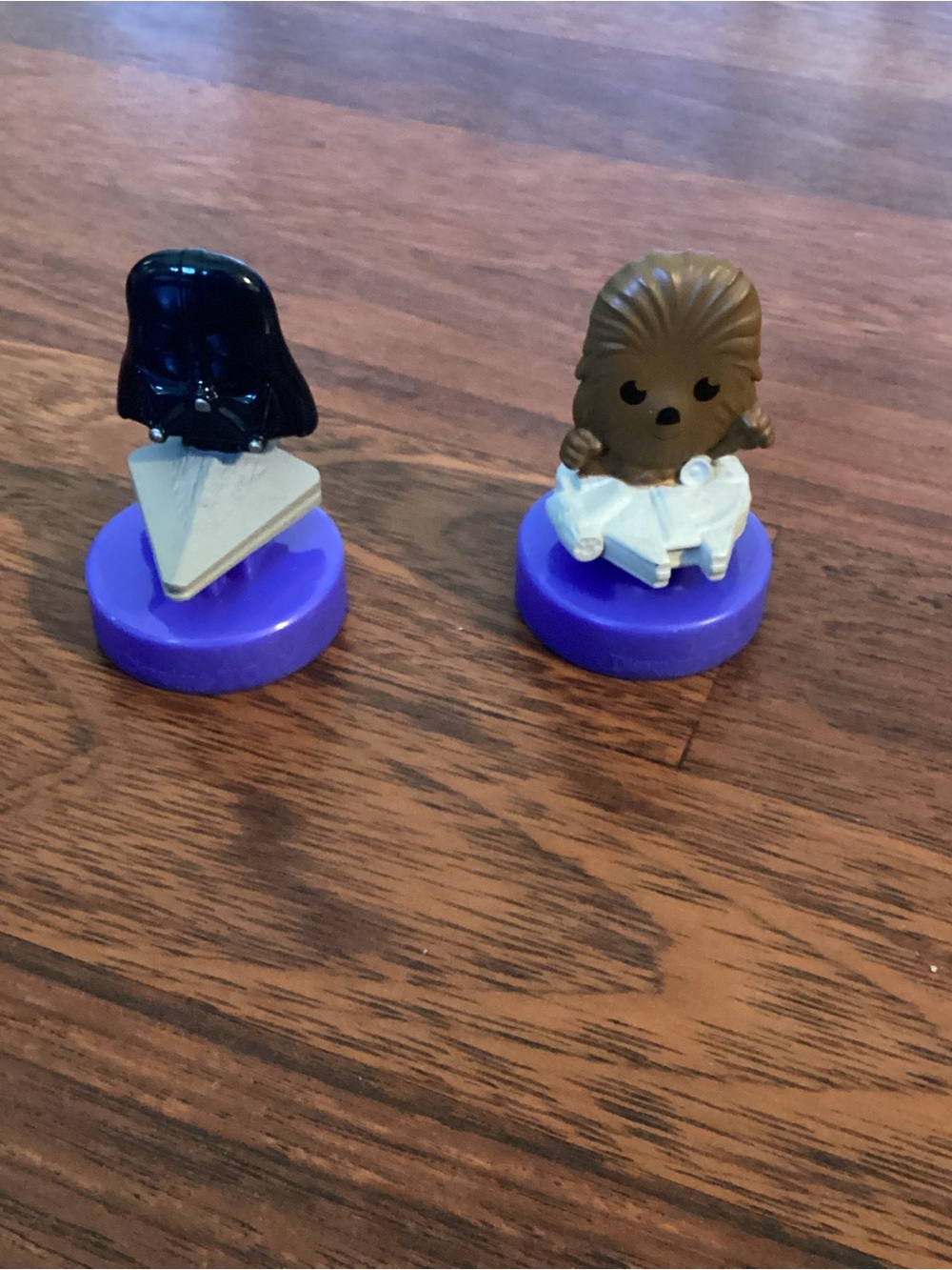 Star Wars Mini Figure Set Darth Vader & Chewbacca McDonald’s Toys